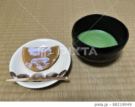 抹茶と和菓子 抹茶と和菓子 88219049