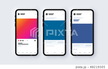 Social Media Template Mockup Presentation 88219305