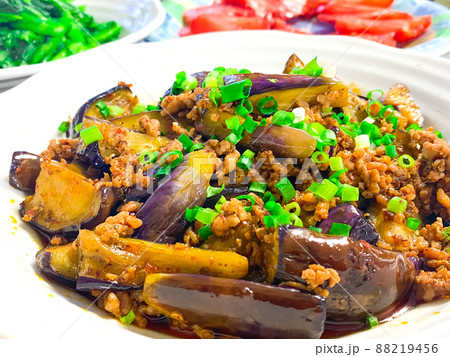 中国四川料理・麻婆茄子 88219456