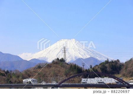 富士山とリニア中央新幹線 88220697