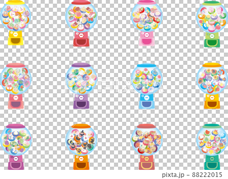 12ヶ月分のガチャポン本体_セット 88222015