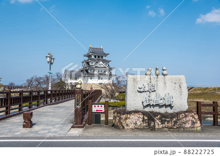 《岐阜県》墨俣一夜城(大垣市墨俣歴史資料館) 《岐阜県》墨俣一夜城(大垣市墨俣歴史資料館) 88222725