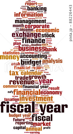 Fiscal year word cloud 88226443