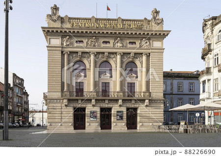 The St. Joao National Theater in Porto, Portugal The St. Joao National Theater in Porto, Portugal 88226690