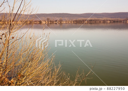 Beautiful spring view of the water landscape 88227950