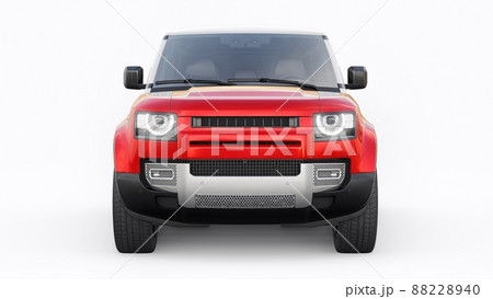 Expedition SUV for rural areas and outdoor activities. 3d render 88228940