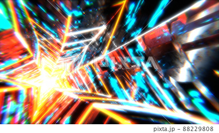 VJ 星 トンネル ディスコ 青 発光 BPM120 [別Verあり] 88229808