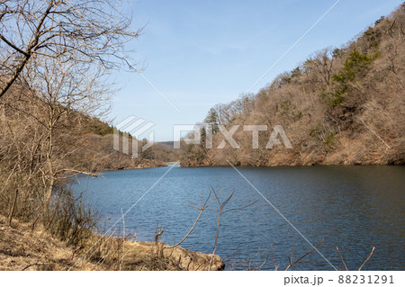 妙義湖 群馬県安中市 妙義湖 群馬県安中市 88231291