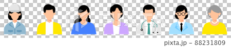Person icon set 88231809