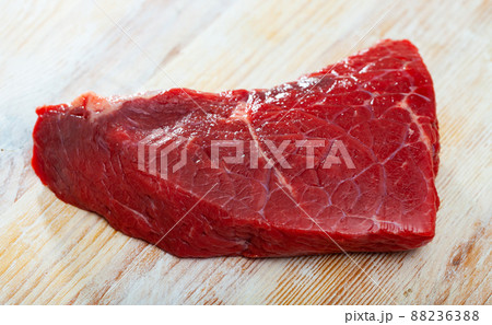 Piece of raw veal steak 88236388