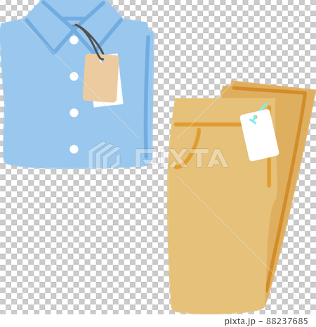 標記的襯衫和褲子 88237685