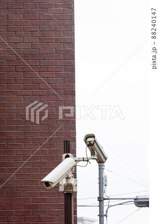 防犯カメラ　監視カメラ　セキュリティ　犯罪　泥棒 88240147