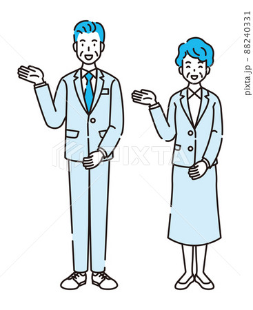 ビジネス　人　mk線 88240331