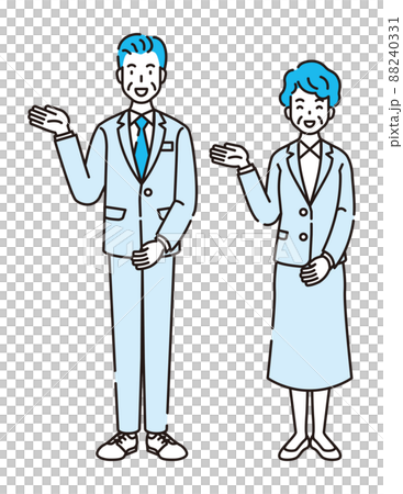 ビジネス　人　mk線 88240331