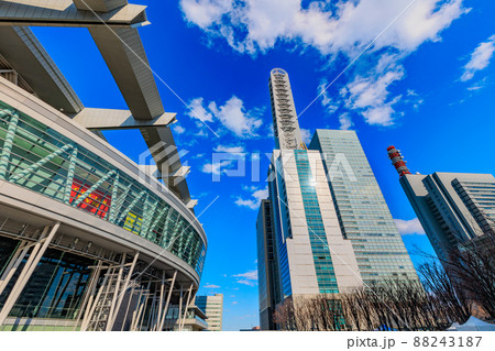 埼玉県　さいたま市　さいたまスーパーアリーナとNTTドコモ 埼玉ビル 88243187