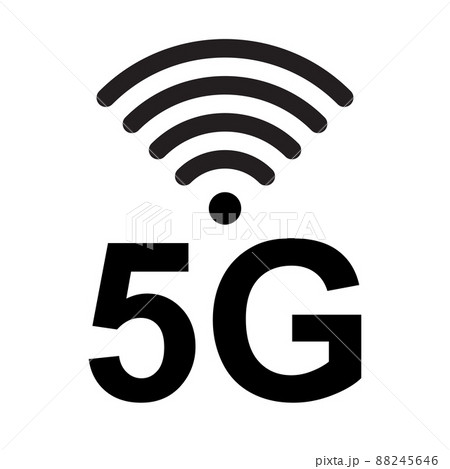 5g logo icon vector for graphic design, logo, website, social media, mobile app, UI 88245646