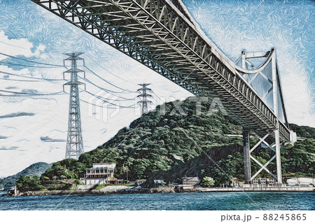 関門橋 88245865