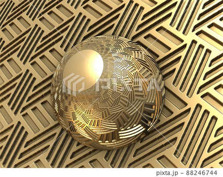 3D illustration of virtual scenery 88246744