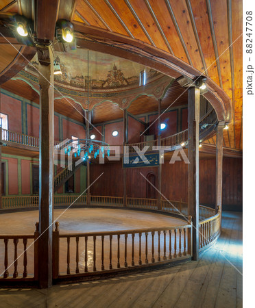 Whirling Dervishes Ceremony hall at the Mevlevi Tekke, Cairo, Egypt Whirling Dervishes Ceremony hall at the Mevlevi Tekke, Cairo, Egypt 88247708