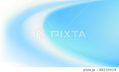 布の波のようなドレープ、優しいブルーの光と影、背景画像 布の波のようなドレープ、優しいブルーの光と影、背景画像 88250419