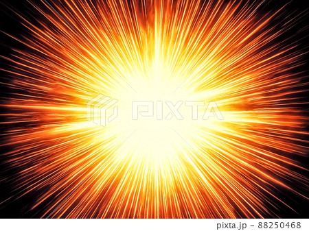 爆発する太陽のイラスト 88250468