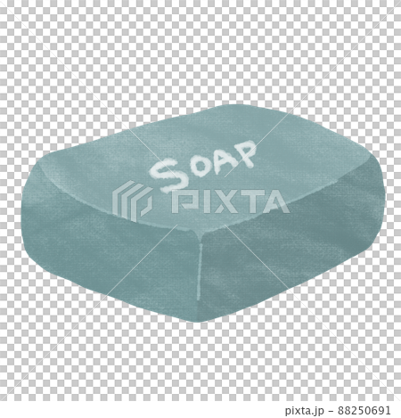 Baby soap illustration 88250691