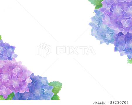 青紫 雨 抽象画（フレームなし） 祓う