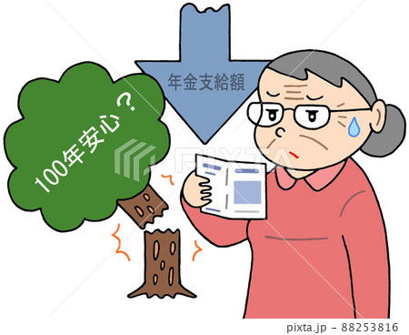 年金減額・年金不安 年金減額・年金不安 88253816