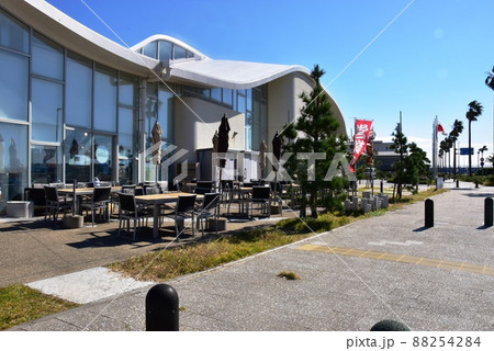 神奈川県藤沢市 江の島・湘南港ヨットハウスのカフェと散策路 神奈川県藤沢市 江の島・湘南港ヨットハウスのカフェと散策路 88254284