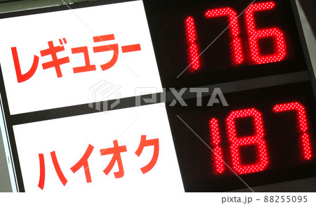 高騰するガソリン価格のイメージ 88255095