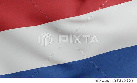 National Flag of the Netherlands waving 3D Render, Holland tricolour flag, de Nederlandse vlag, Kingdom of the Netherlands flag Dutch National Flag of the Netherlands waving 3D Render, Holland tricolour flag, de Nederlandse vlag, Kingdom of the Netherlands flag Dutch 88255155