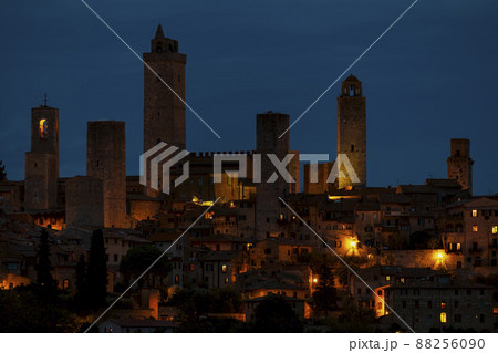 San Gimignano, UNESCO site, Tuscany, Italy San Gimignano, UNESCO site, Tuscany, Italy 88256090