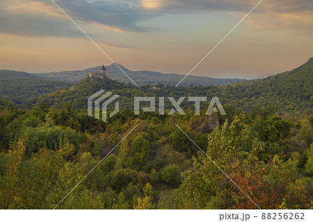 Somoska castle on Slovakia Hungarian border 88256262