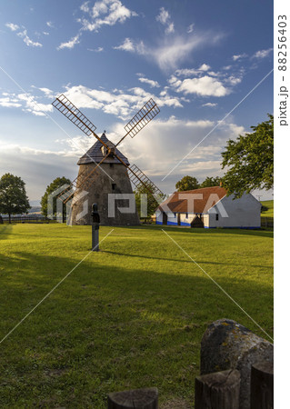 windmill Kuzelov, Southern Moravia, Czech Republic windmill Kuzelov, Southern Moravia, Czech Republic 88256403