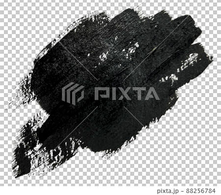 Black Brush Stroke cut out Black Brush Stroke cut out 88256784