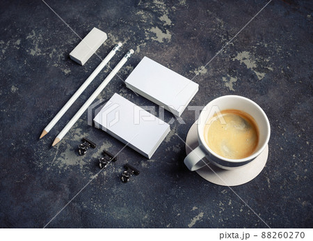 Stationery and coffee cup Stationery and coffee cup 88260270
