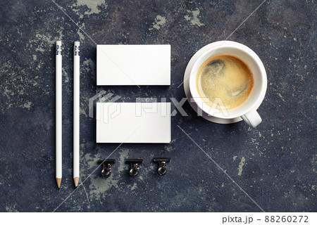 Coffee cup, blank stationery Coffee cup, blank stationery 88260272