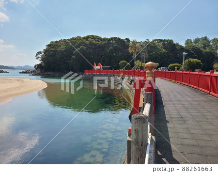 照島神社　（薩摩焼開祖初上陸の地）　いちき串木野市　鹿児島県　 88261663