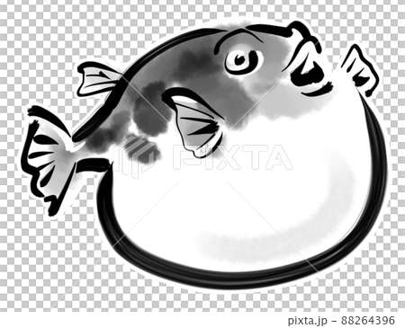 Fugu sumi-e 88264396