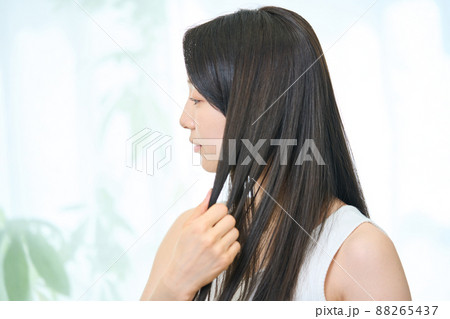 髪の毛のキレイな女性 髪の毛のキレイな女性 88265437