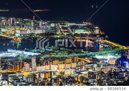兵庫県神戸市　神戸の夜景　～掬星台から～ 88266514