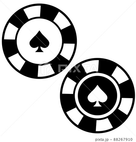 Casino Spades Vector Art PNG Images