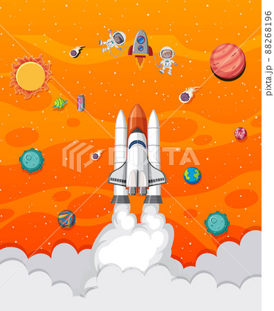 Space element in space background Space element in space background 88268196