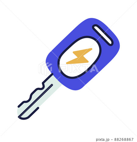 key. hand drawn EV doodle icon. key. hand drawn EV doodle icon. 88268867