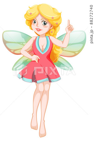 Fantastic fairy girl cartoon character 88272740