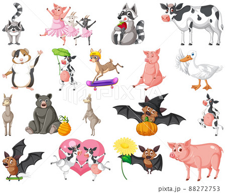 Set of different kids of animals 88272753