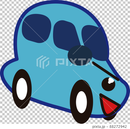 Blue car character 88272942