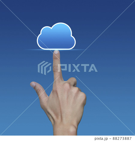Technology cloud computing concept 88273887