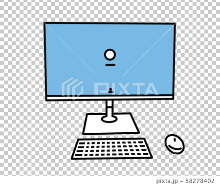 PC 桌面顯示器、鍵盤和鼠標 PC 桌面顯示器、鍵盤和鼠標 88278402