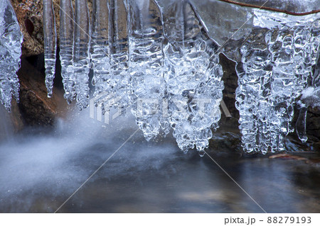六甲山、雪、氷結の冬風景-17 六甲山、雪、氷結の冬風景-17 88279193